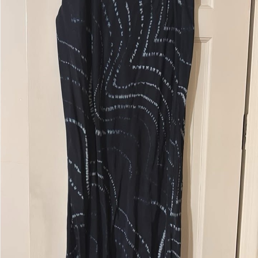 Zara Black and White Maxi Skirt